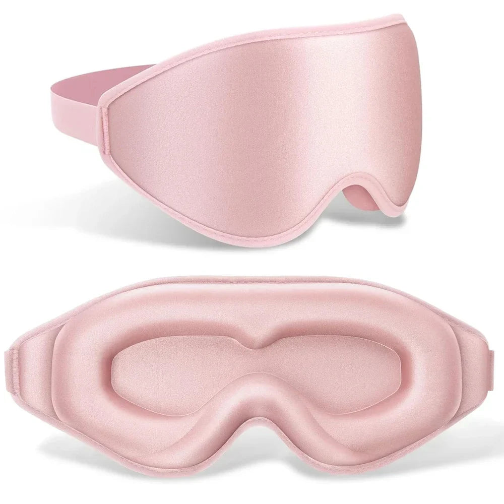 Soft Sleep Mask for Complete Darkness and Rest
