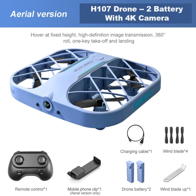 Wi-Fi 360 Degree Rotating Mini Drone Camera Toy