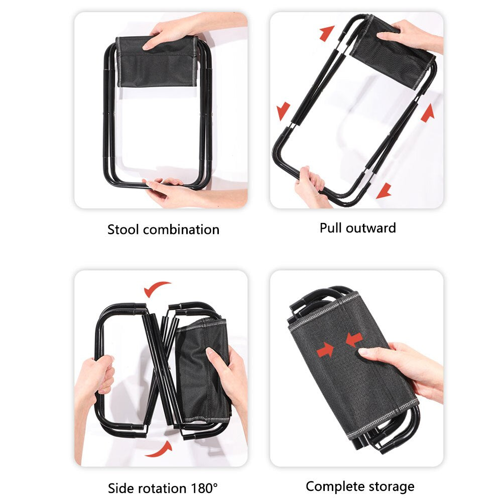 Portable Collapsible Camping Mini Stool