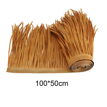 Outdoor Artificial Palm Leaf Roofing Material 100x50cm