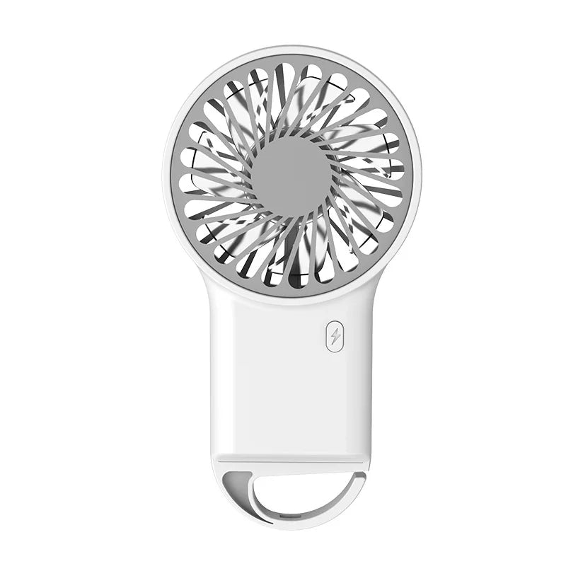 Compact Folding USB Fan with Clip