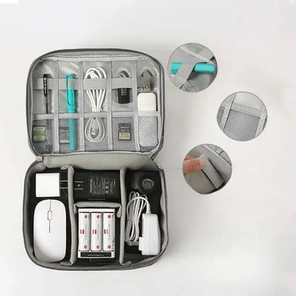 Premium Travel Cable Organizer Bag Waterproof