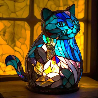 Colorful 3D Animal Table Lamp Retro Style