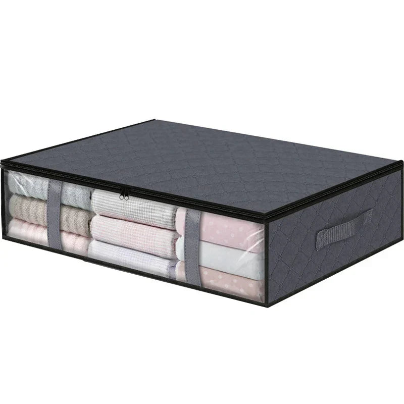 Spacious Under Bed Storage Bag with Clear Window - Fesara