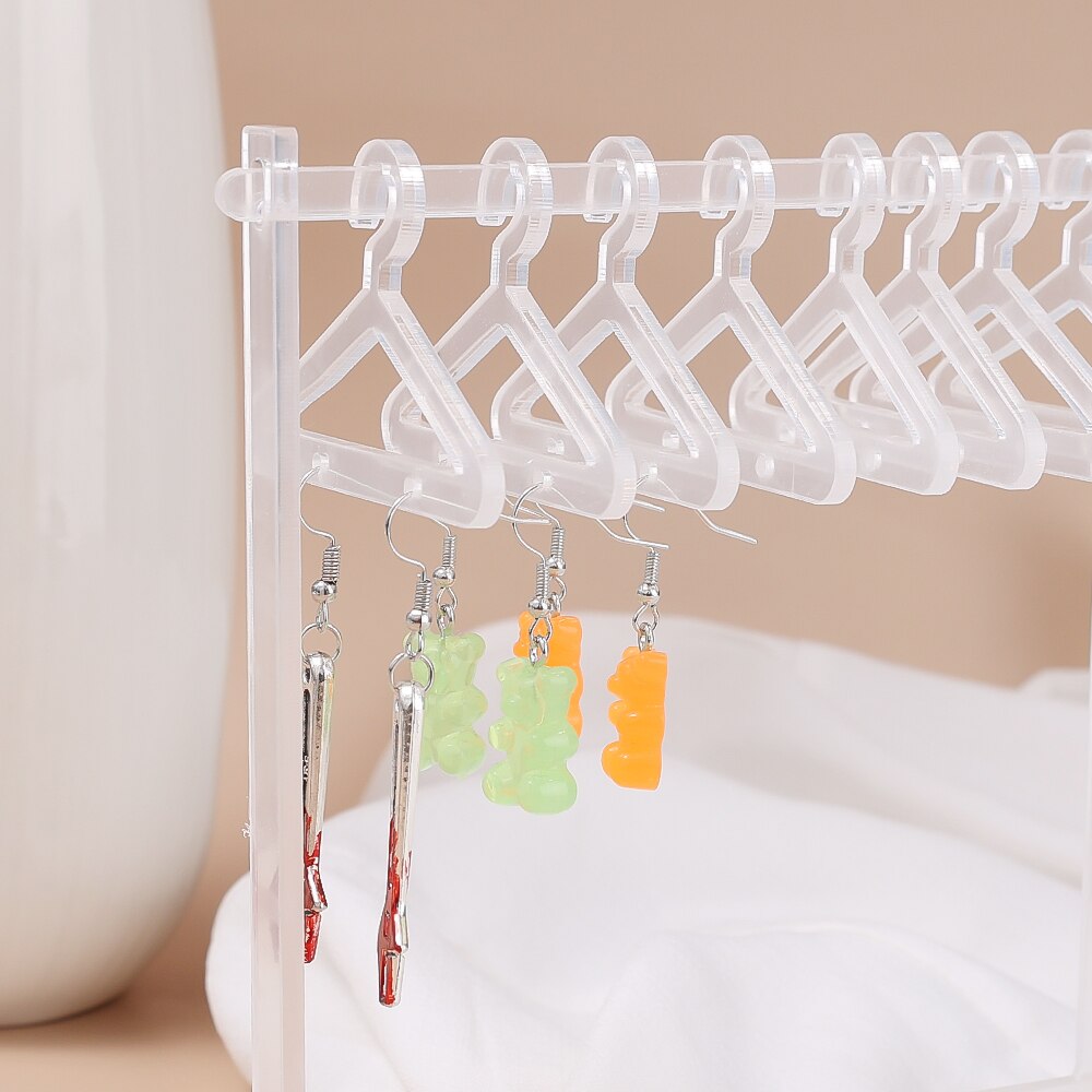 Jewelry Organizer 8pc Earring Hanger Storage Rack