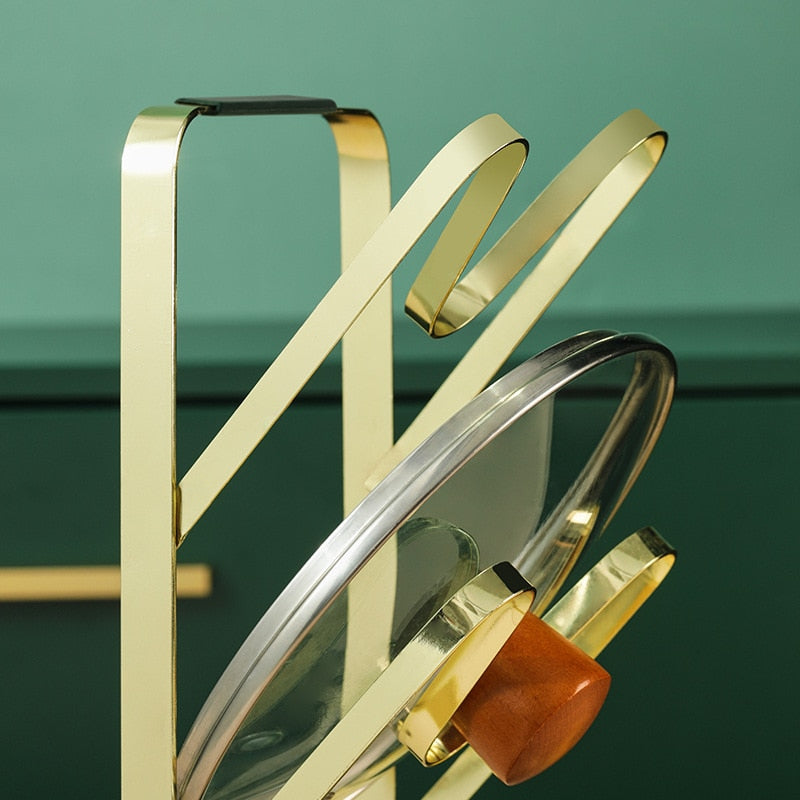 Space Saving 3-Tier Pot Lid Organizer Rack