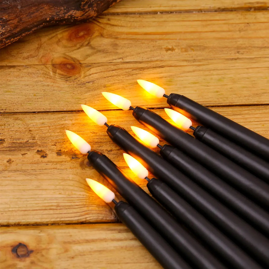 Spooky Battery LED Candles with Remote Control