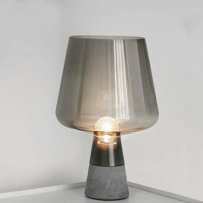 Simple Concrete Table Light
