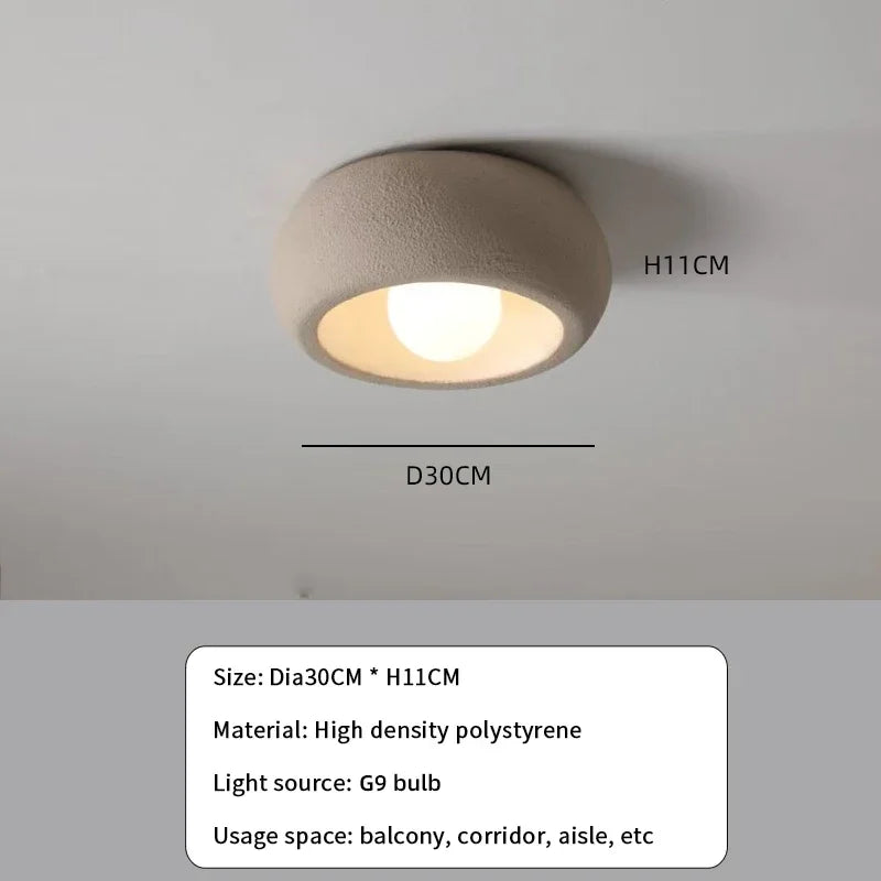 Minimalist Round LED Ceiling Light Fixture