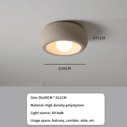 Minimalist Round LED Ceiling Light Fixture