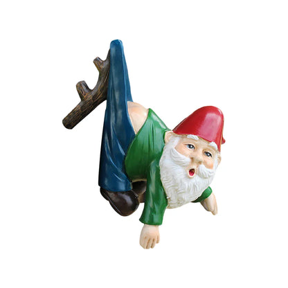Quirky Garden Gnome Planter Holder with Jeans
