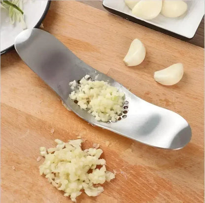 Stainless Steel Easy Squeeze Garlic Press