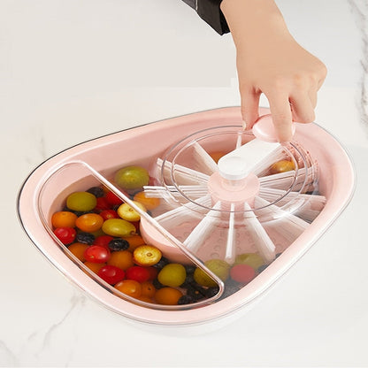 Easy Clean Fruit Veggie Rinse Basket