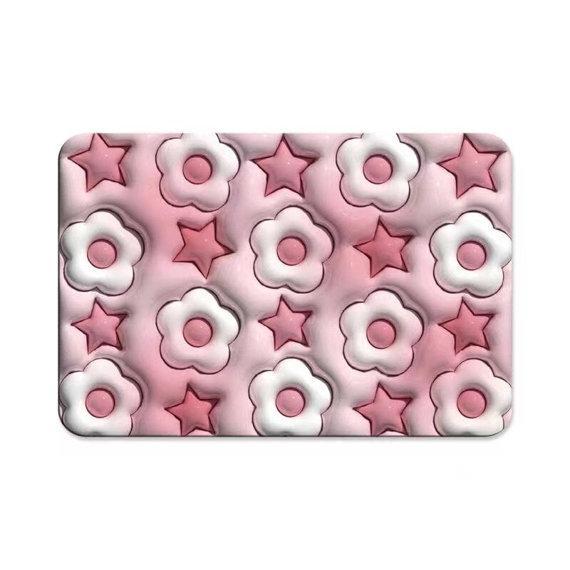 Fesara | Slip Resistant Vibrant Fast Drying Bath Mat