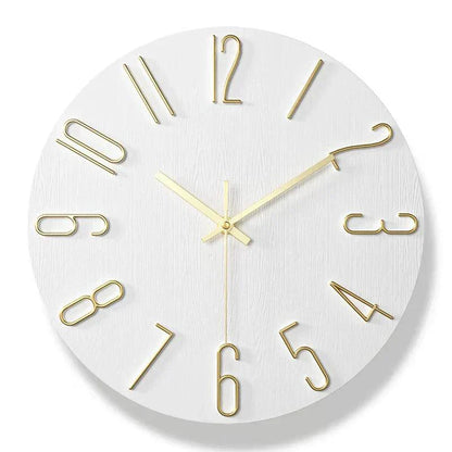 Rustic Wood Wall Clock