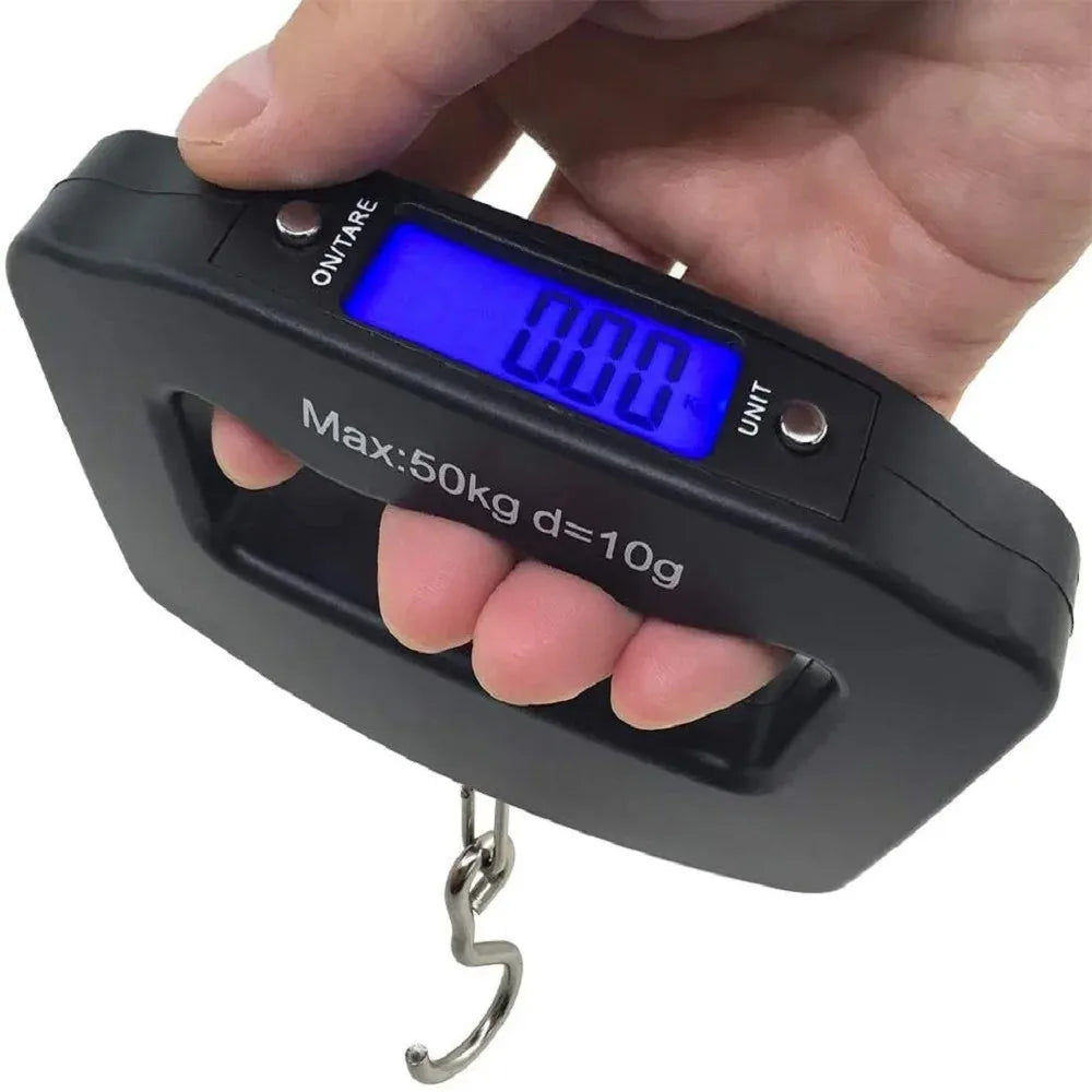 Accurate Travel Luggage Digital Scale with LCD Display - Fesara