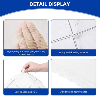 Portable Food Cover Net | Reusable Outdoor Mesh Screen