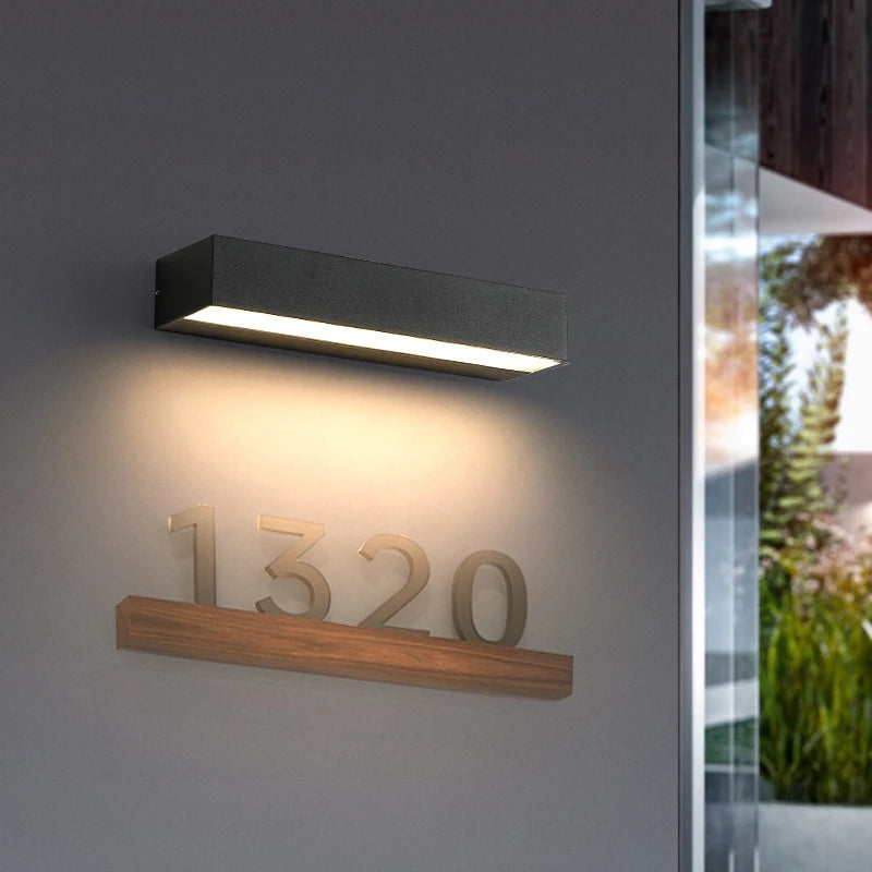 Outdoor Wall Light with Warm Ambient Glow