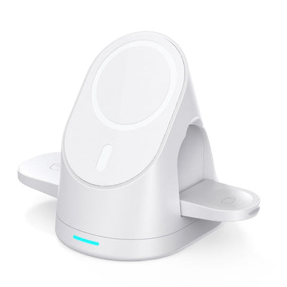 Compact 3 in 1 Wireless Charging Station Stand - Fesara