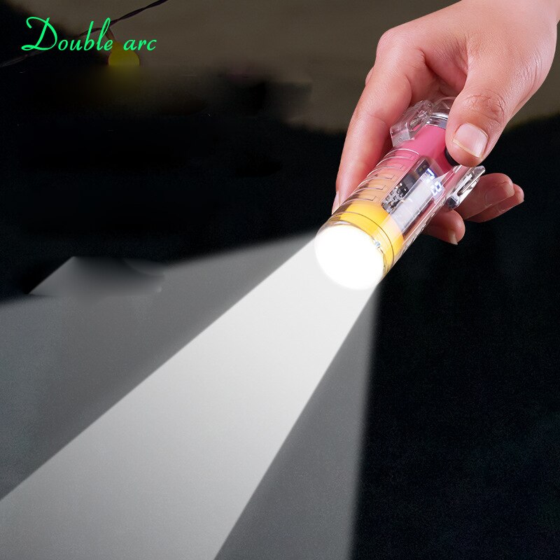 Waterproof Dual Arc Lighter Flashlight