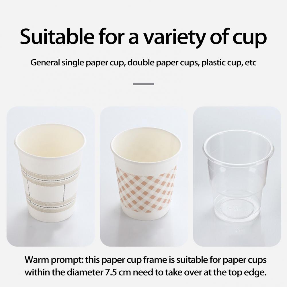 Space-Saving Mountable Paper Cup Holder