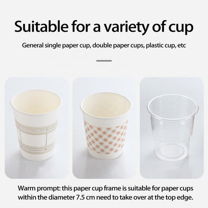 Space-Saving Mountable Paper Cup Holder