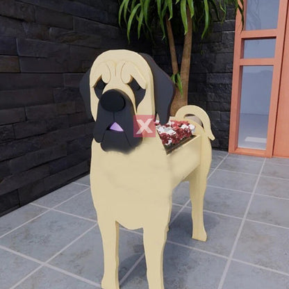 Variant image for Dog-Themed Flowerpot – Durable Decorative Planter for Dog Lovers in Various Sizes – Indoor/Outdoor Use-23