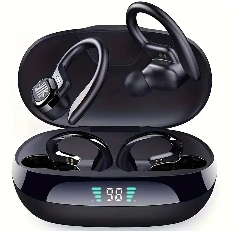 Wireless Sports Earbuds with Mic and Stereo Sound - Fesara