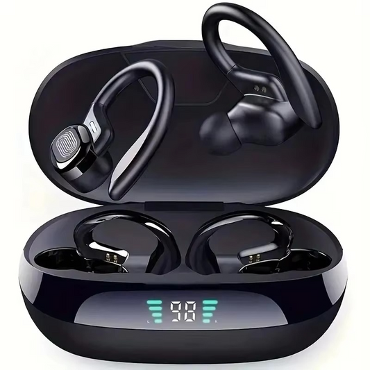 Wireless Sports Earbuds with Mic and Stereo Sound - Fesara