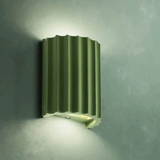 Contemporary Resin Wall Light Fixture - Fesara