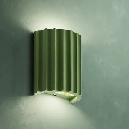 Contemporary Resin Wall Light Fixture - Fesara