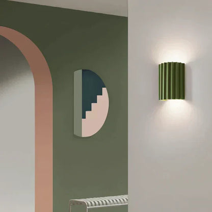 Contemporary Resin Wall Light Fixture
