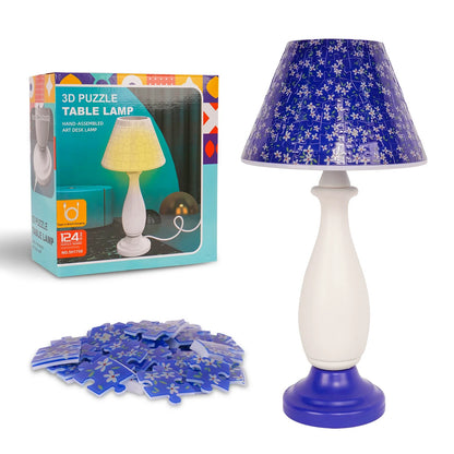 Contemporary Bedside Table Lamp with Dimmer Control