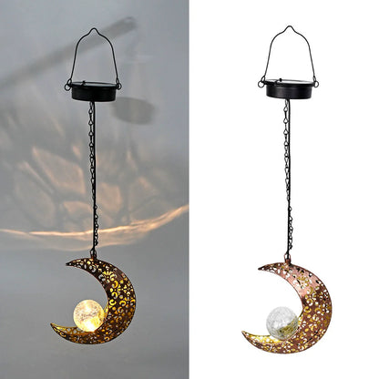 Outdoor Solar Powered Garden Lamp Waterproof Night Light - Fesara