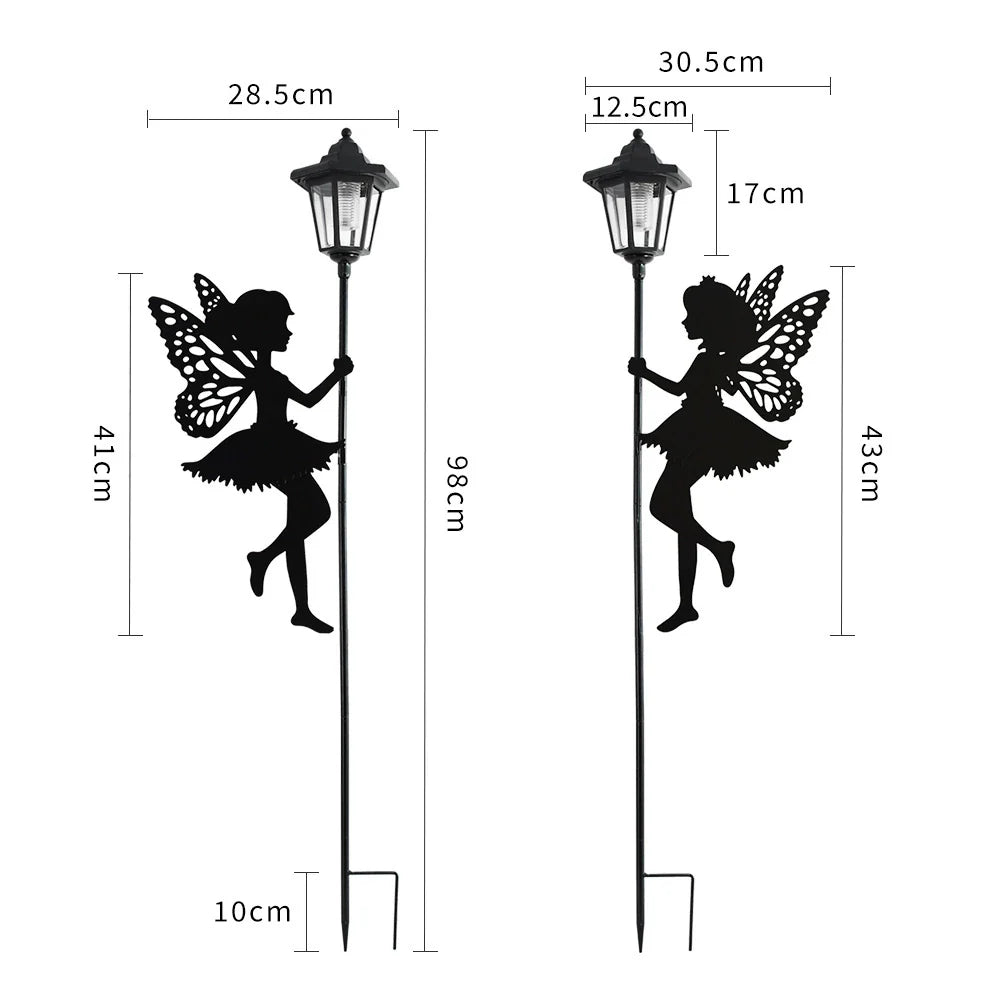 Bright Solar Powered Garden Lamp, Waterproof Outdoor Decor Light