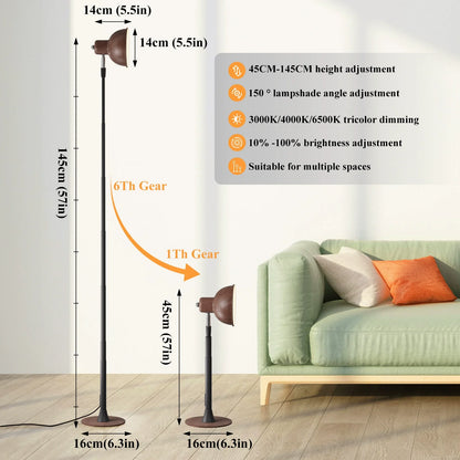 Bright Adjustable Desk Lamp for Home Office Study