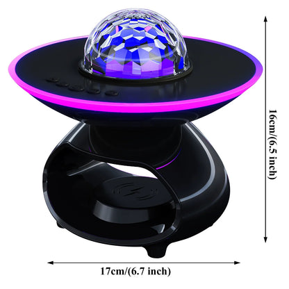 Colorful LED Wireless Charger Table Lamp