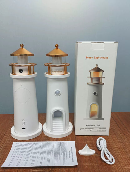Wireless Ocean Night Light Bluetooth Speaker Table Lamp - Fesara
