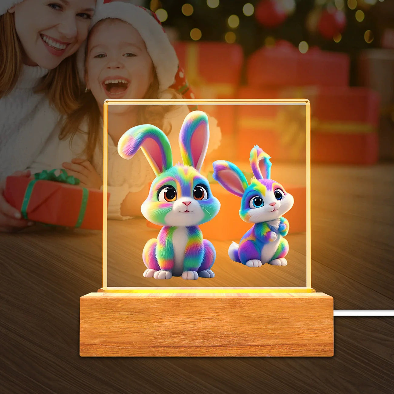 Colorful LED Kids Nightlight Fun USB Desk Lamp - Fesara