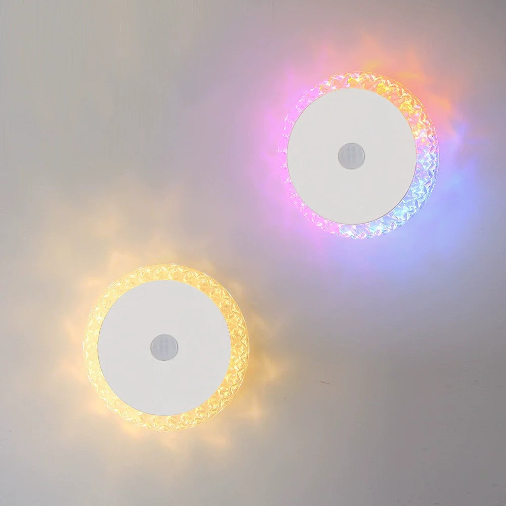 Wireless Motion Sensor LED Night Light Wall Lamp - Fesara
