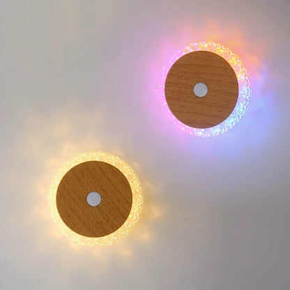 Wireless Motion Sensor LED Night Light Wall Lamp