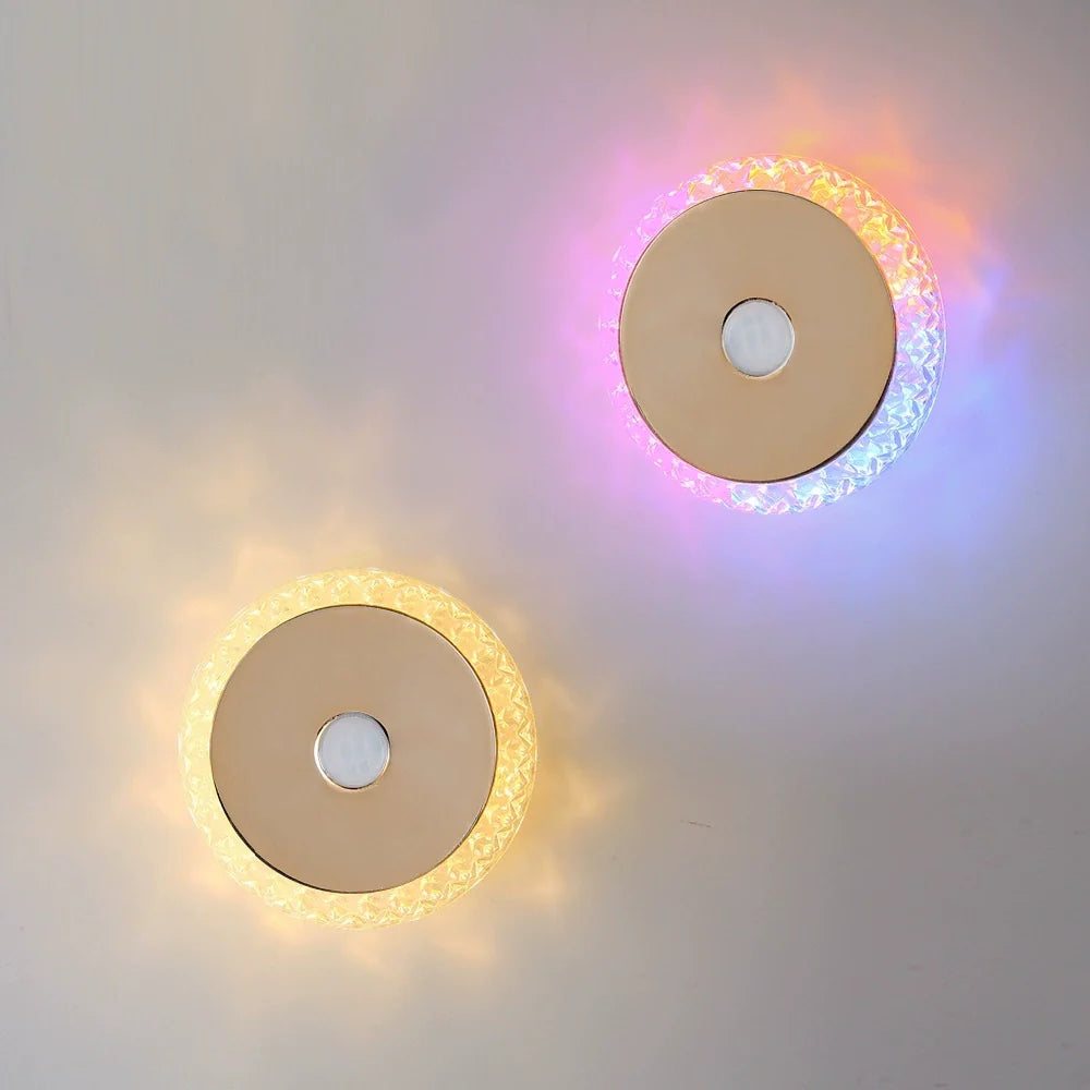 Wireless Motion Sensor LED Night Light Wall Lamp