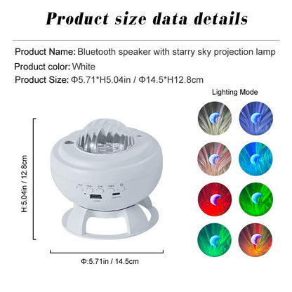 Colorful Night Sky LED Mood Lamp - Fesara