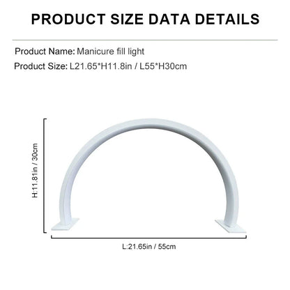 Flexible U-Shaped LED Desk Lamp