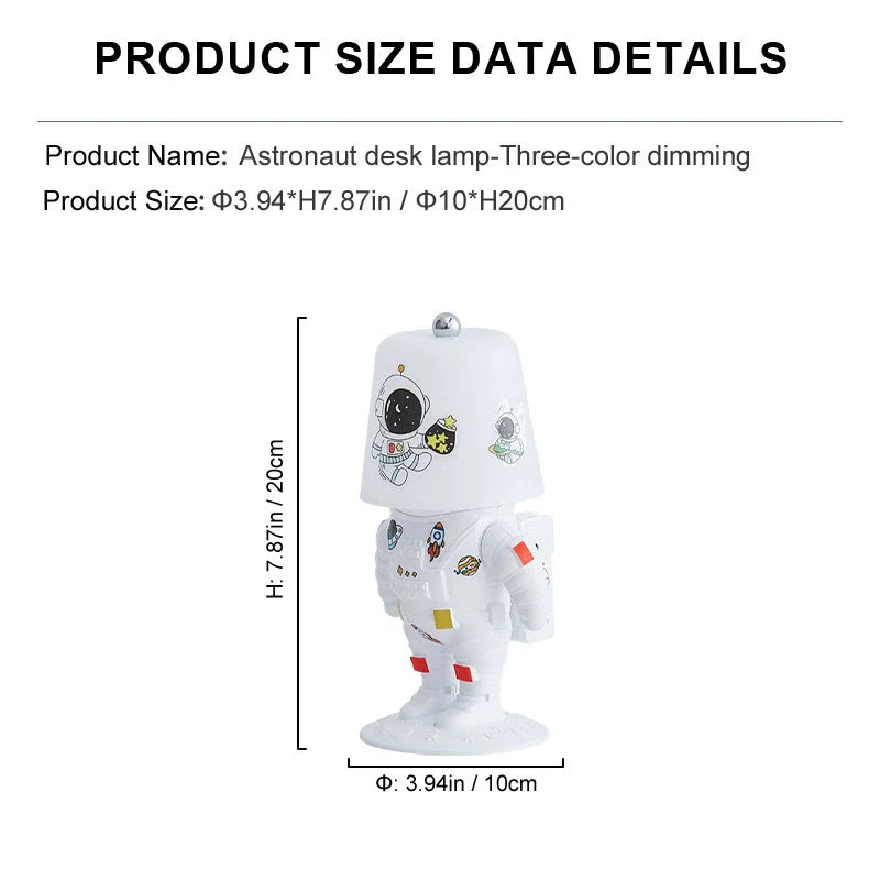 Space LED Nightlight Table Lamp Unique Gift