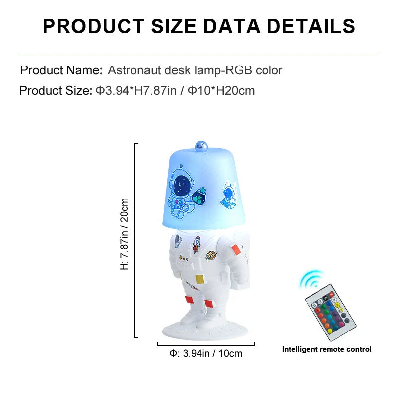 Space LED Nightlight Table Lamp Unique Gift