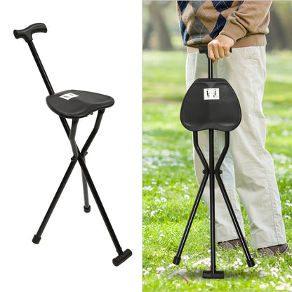 SEATWALK – Folding walking stick with integrated seat for comfort on the go 3