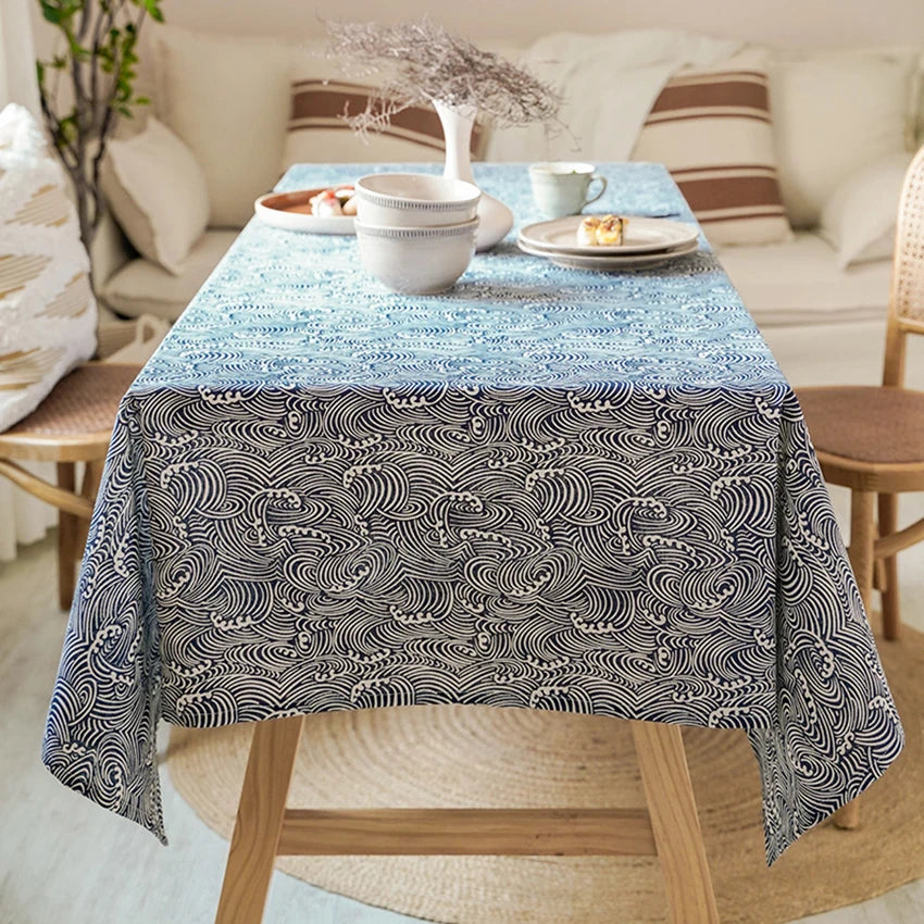 Eco Friendly Natural Linen Tablecloth