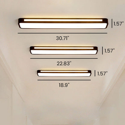 Simple Modern Iron LED Ceiling Light