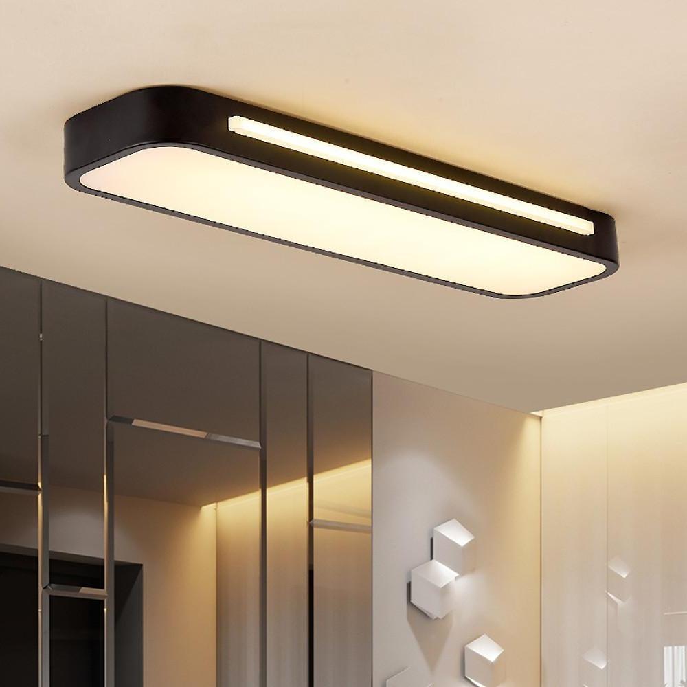 Simple Modern Iron LED Ceiling Light